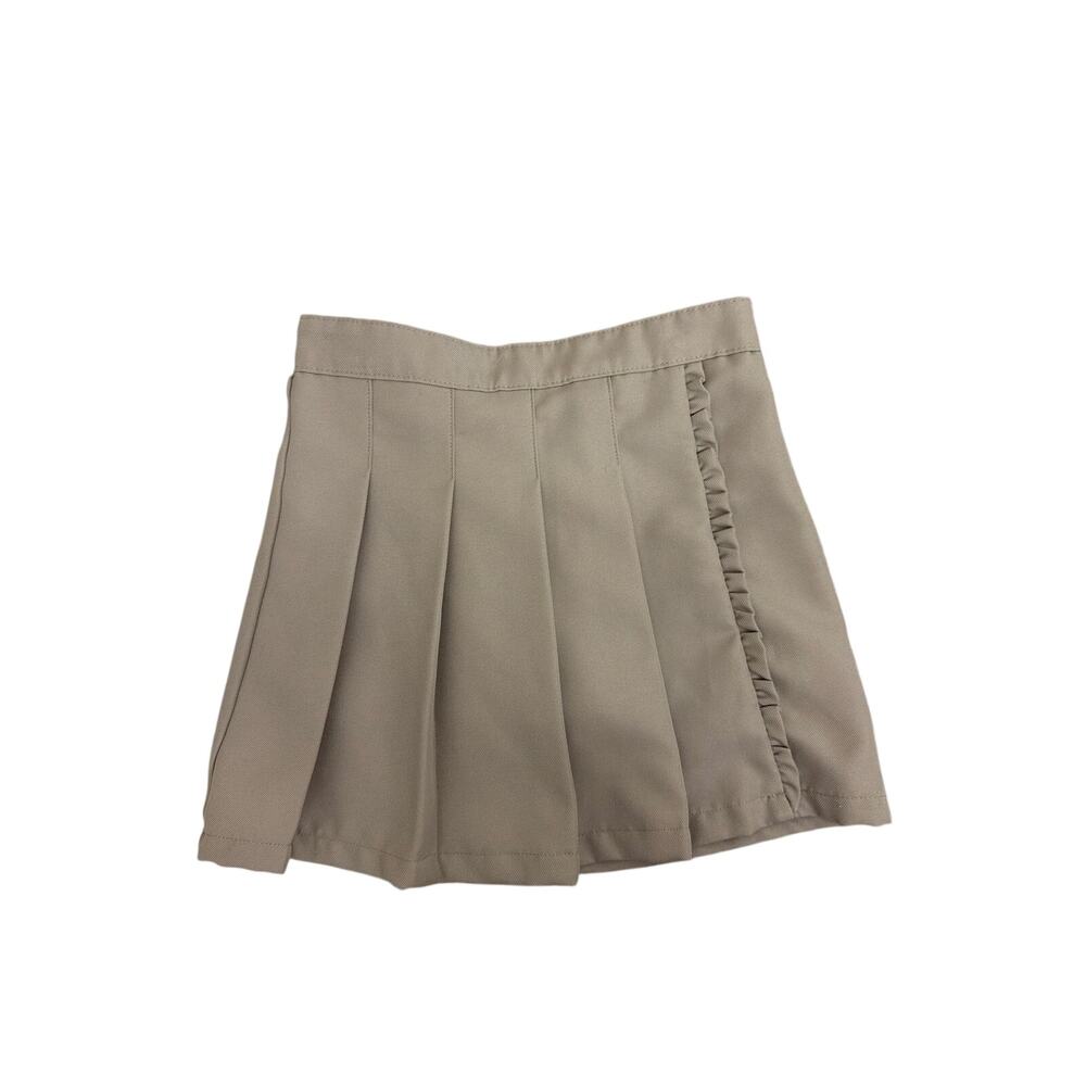 Wonder Nation Skort Khaki Uniform Pleated Tan Skirt Size 8